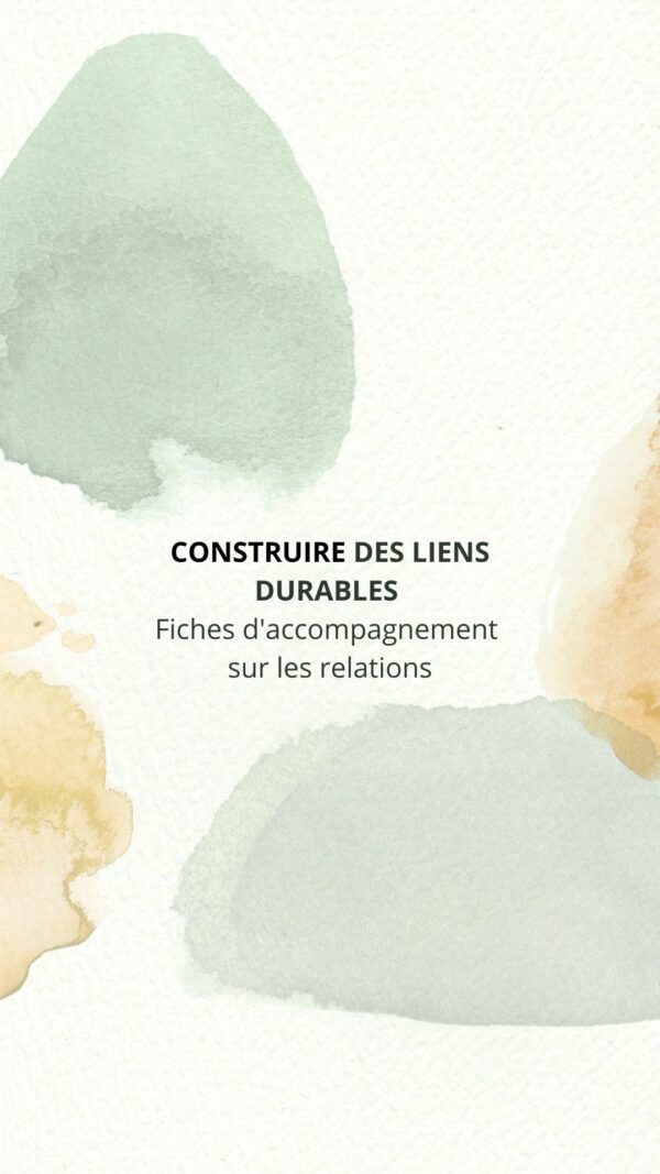 Programme – Relationnel & Attachement Programme – Relationnel & Attachement