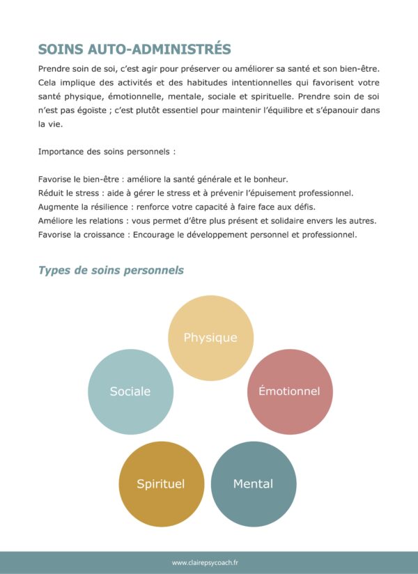 Santé mentale en autonomie - en ligne1 Programme - Santé mentale en autonomie